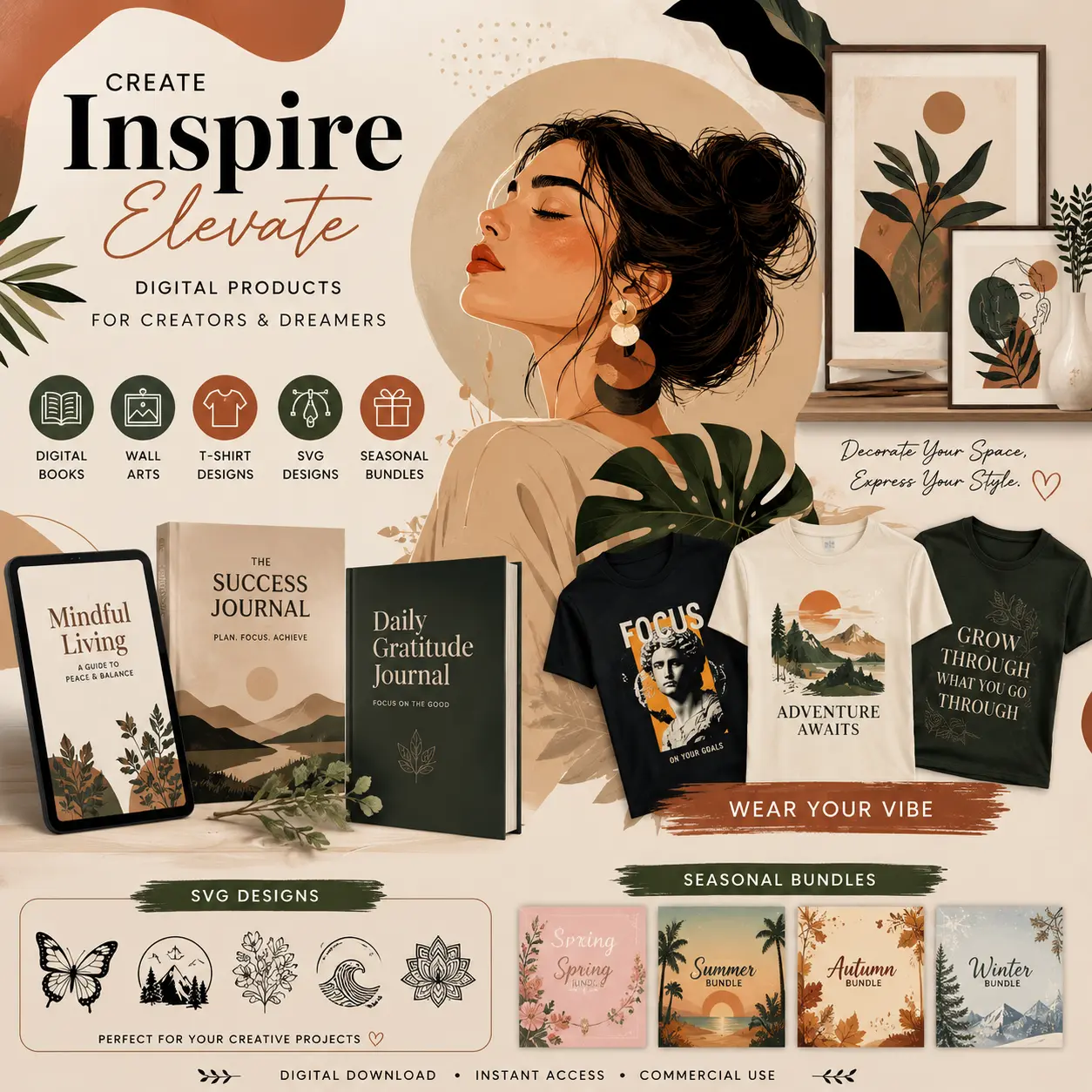 Featured printable wall art design